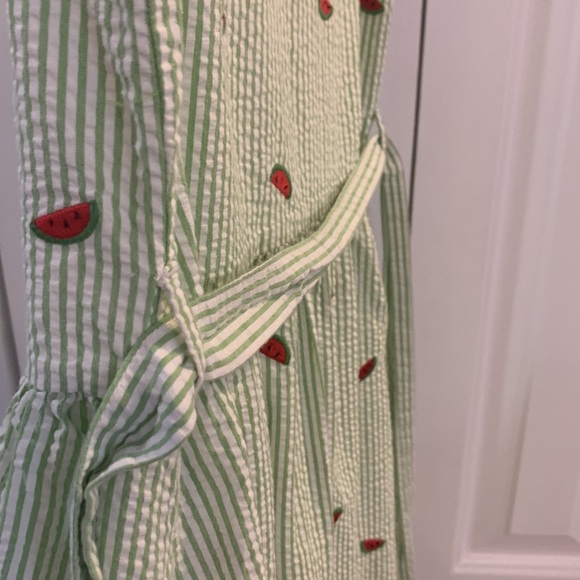 🍉 GYMBOREE WATERMELON DRESS 100% cotton size 12 - Picture 9 of 10